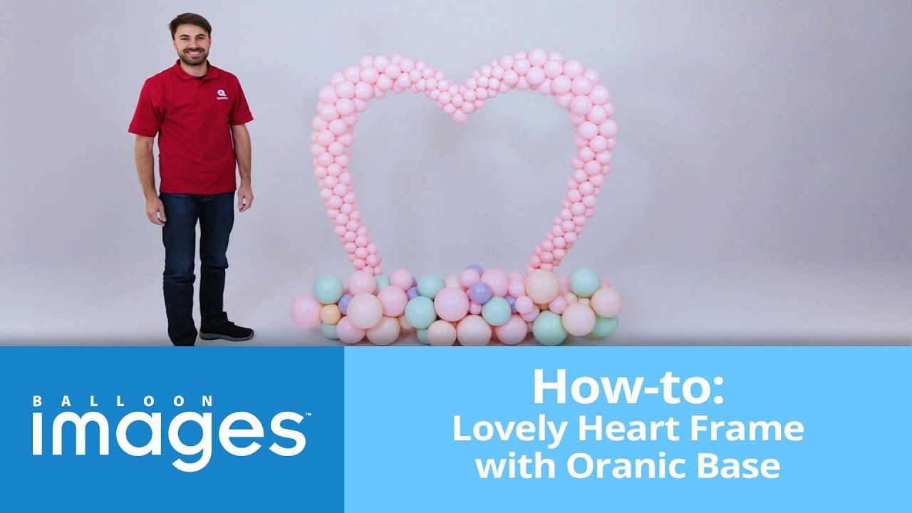 How-to: Lovely Heart Frame with Organic Base