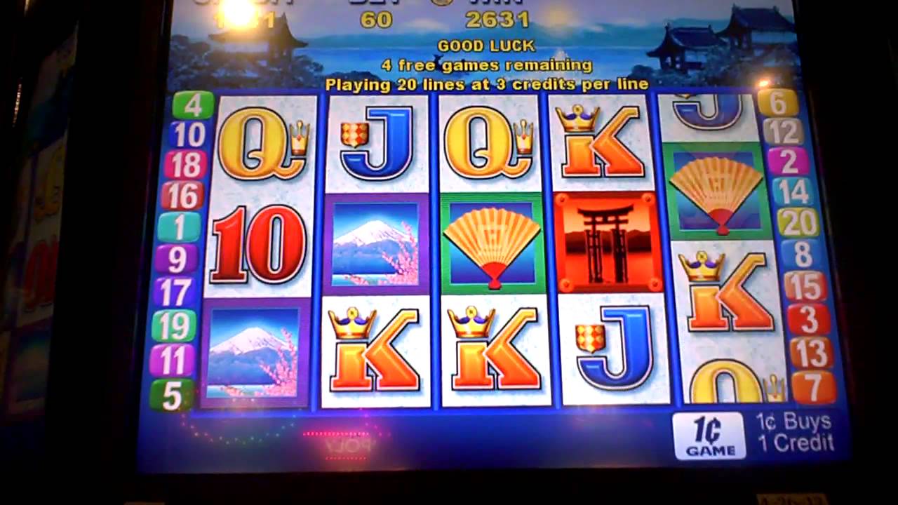 Slot Machines With Bonuses