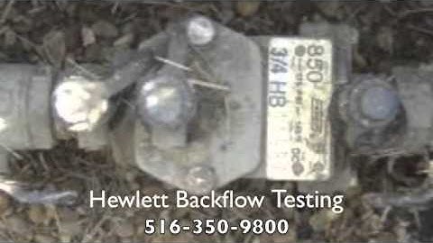 Hewlett Backflow Test | Backflow Test Hewlett