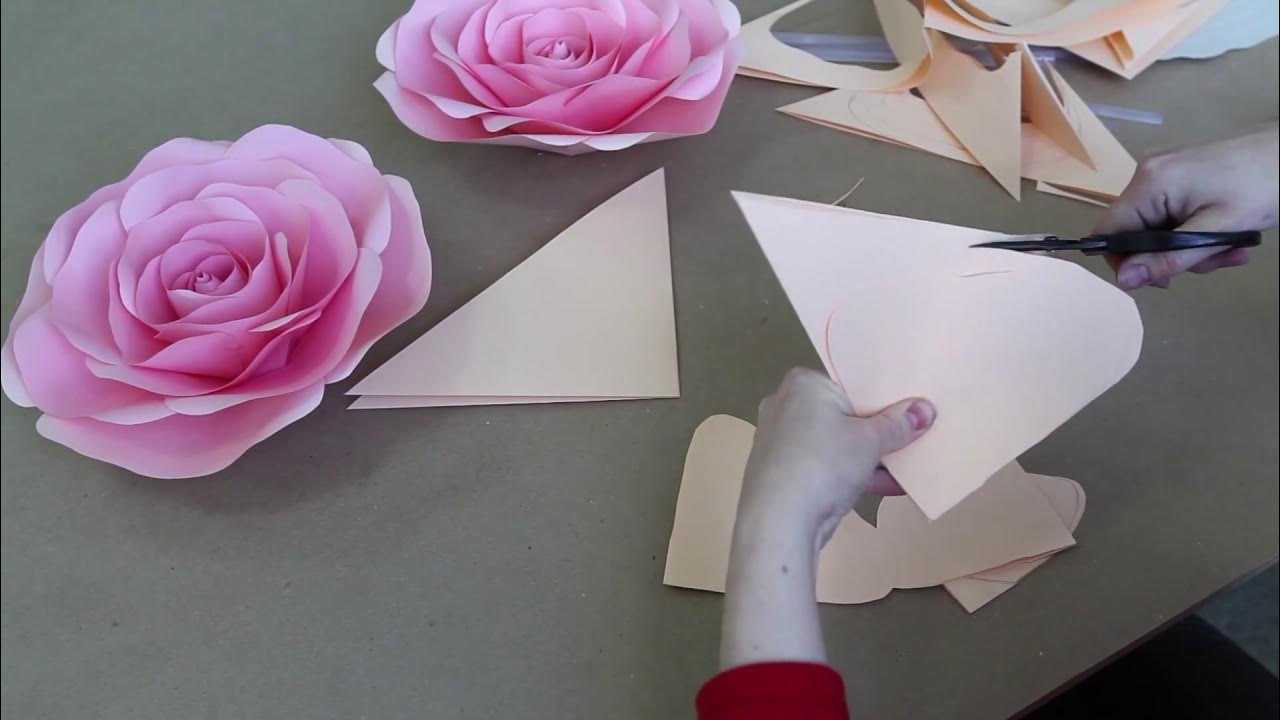 4 способа сделать розу из бумаги