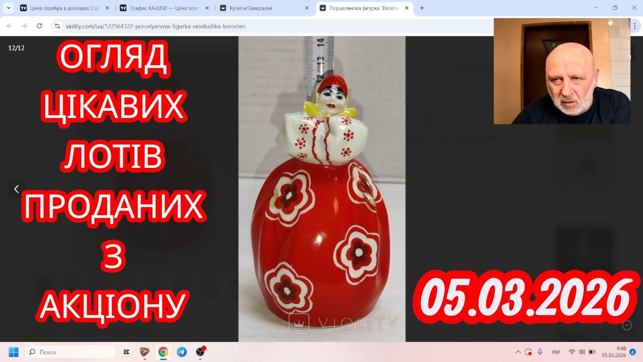 05.03.2026 Огляд Цікавих Лотів Проданих з Аукціону.