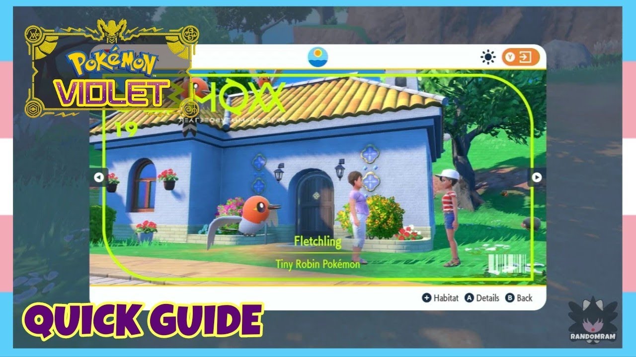 Where To Catch Fletchling In Pokemon Scarlet & Violet | Location Quick Guide