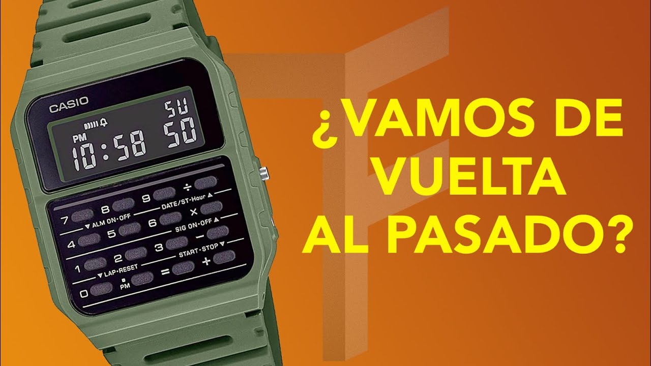 Reloj Calculadora Casio Vintage CA-53WF-2BCF - Dando la Hora - Dando La Hora