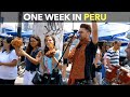 One Week in Peru