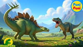 El Estegosaurio Canción De Dinosaurios Para Niños Puni Puni