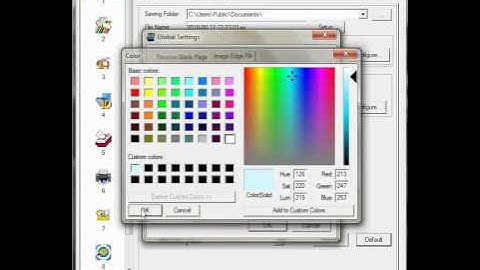 Plustek DocAction_11 Image Edge Fill