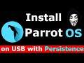 Install Parrot OS on USB key with persistence