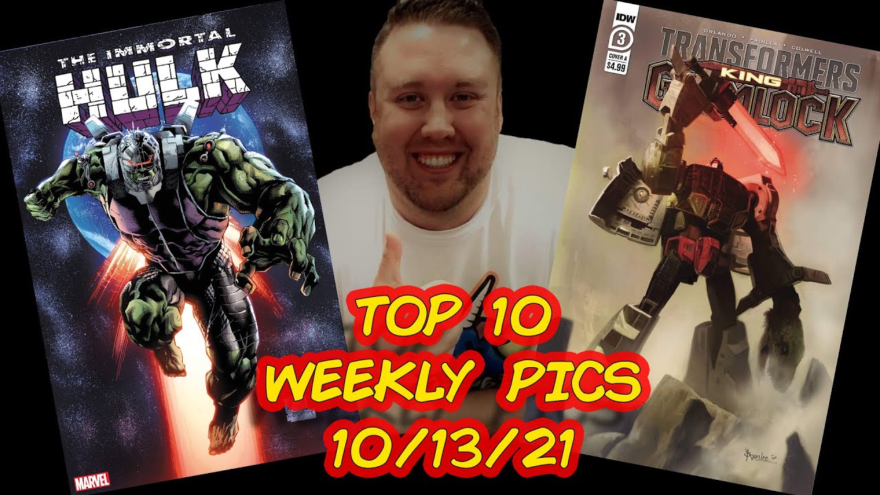 OCTB 13TH TOP 10 COMIC BOOK PICKS FOR NEW WEEKLY COMIC BOOKS 10/13/21  Speculation & Review!!