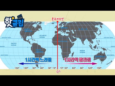   시차 계산을 쉽게 하는 법 핫클립 YTN 사이언스