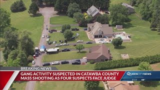 Gang activity suspected in Catawba County mass shooting as four suspects face judge