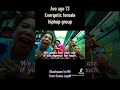 Energetic female hiphop gropu Ave age 73 Obacaaan 1st MV #shorts #idol #osaka #mv