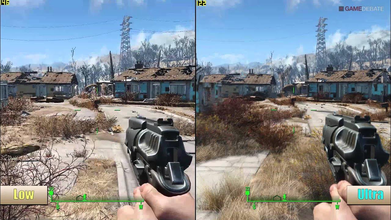 Fallout 4 vs fallout 76 графика фото 8