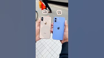 iPhone Xs Vs iPhone 12 Camera Zoom Test ! #shorts