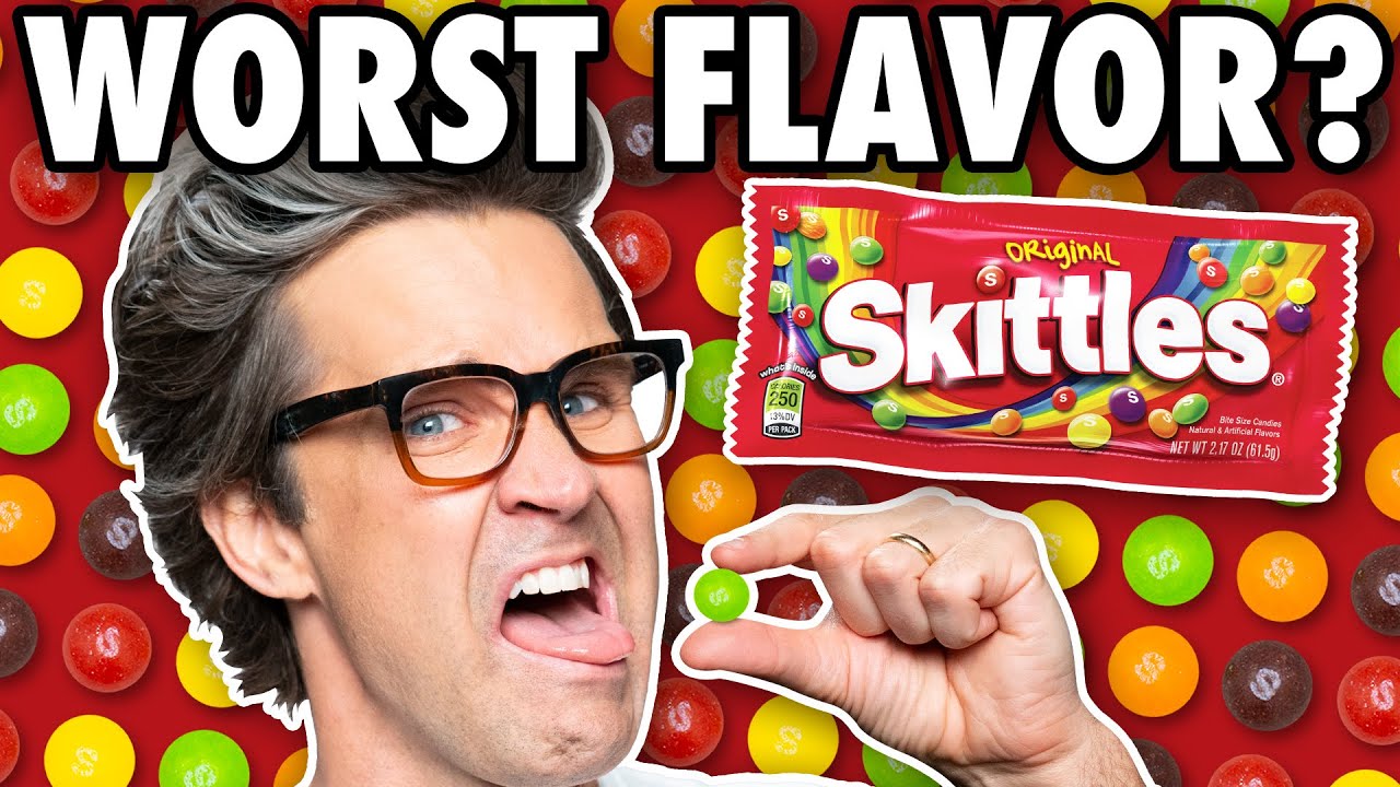 What's The Worst Skittles Flavor? Game) - YouTube