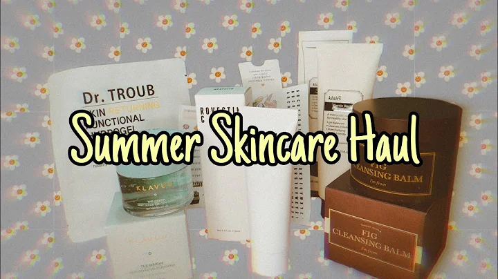 🌞BEST SUMMER SKINCARE HAUL🌞// YESSTYLE