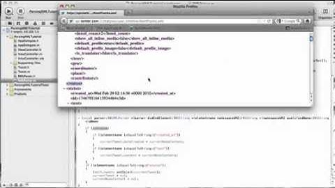 XML Parsing in iOS SDK.