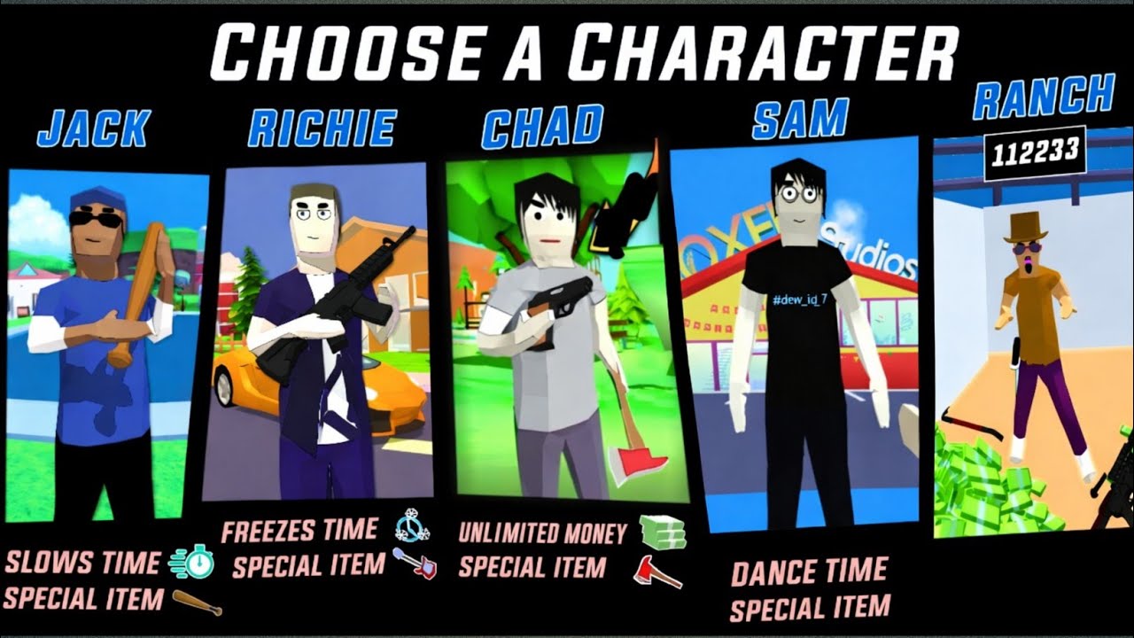 Finally Unlocked ALL Characters 😱 | Richie, Chad, Sam & Ranch in Dude ...