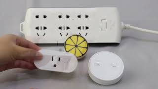Famous LoraTap Remote Control Outlet Plug Adapter for Lights and Household Appliances SP511Q2-US-V3 Wealth