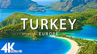 FLYING OVER TURKEY (4K UHD) - Relaxing Music Along With Beautiful Nature Videos - 4K Video ULTRA HD