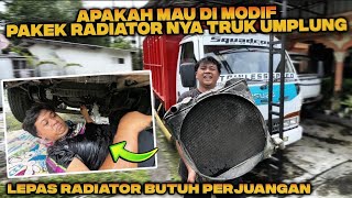 REPLACE THE LARGE RADIATOR⁉️SUBSCRIBER REQUEST FOR SC 03 TRUCK RADIATOR MAINTENANCE
