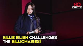 Billie Eilish Calls Out Billionaires At WSJ Innovator Awards | Entertainment News | Hollywood News