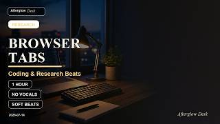 Quiet Browser Tabs Lo-Fi | Coding and Research Beats | 1 Hour screenshot 4