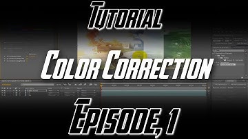 After Effects Tutorial Episode, 1 (Color Correction)