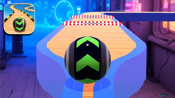 Sky Rolling Ball 3D Gameplay Speedrun Max All Levels 956