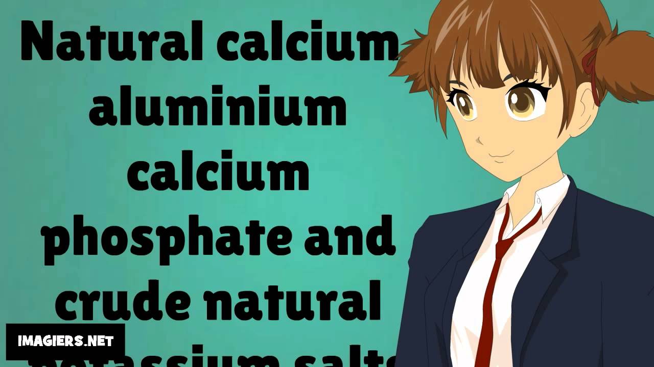 How To Pronounce Natural Calcium Aluminium Calc YouTube