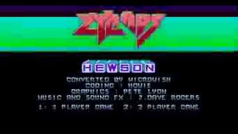 Zynaps intro music (Atari ST)