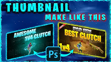 How to make Gaming Thumbnail | Free Fire, Bgmi Thumbnails | Bgmi Thumbnail Tutorial Hindi in PSS