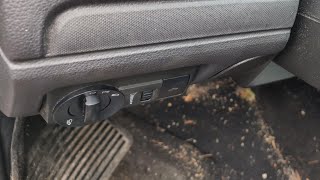 2007 Ford Focus Replace Headlight Switch
