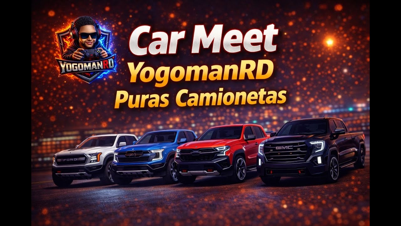 CAR MEET DE PURAS CAMIONETAS 