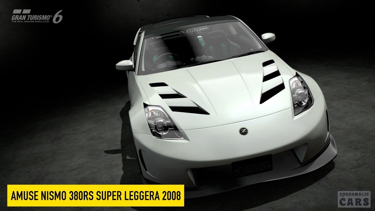 【完全受注生産品】AMUSE PRESENTS SUPER LIVE 2008 Amuse Nissan Nismo 380RS Super Leggera 2008 - Gran Turismo 6 [PS3