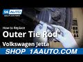 How to Replace Tie Rod End 1999-2005 Volkswagen Jetta