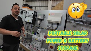 Portable home made solar - battery system ???