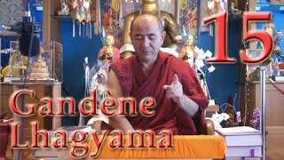 Yoga du maître &quot;Gandène Lhagya Ma&quot;, enseignement par Lama Tengon [partie 15] (rus/fra)