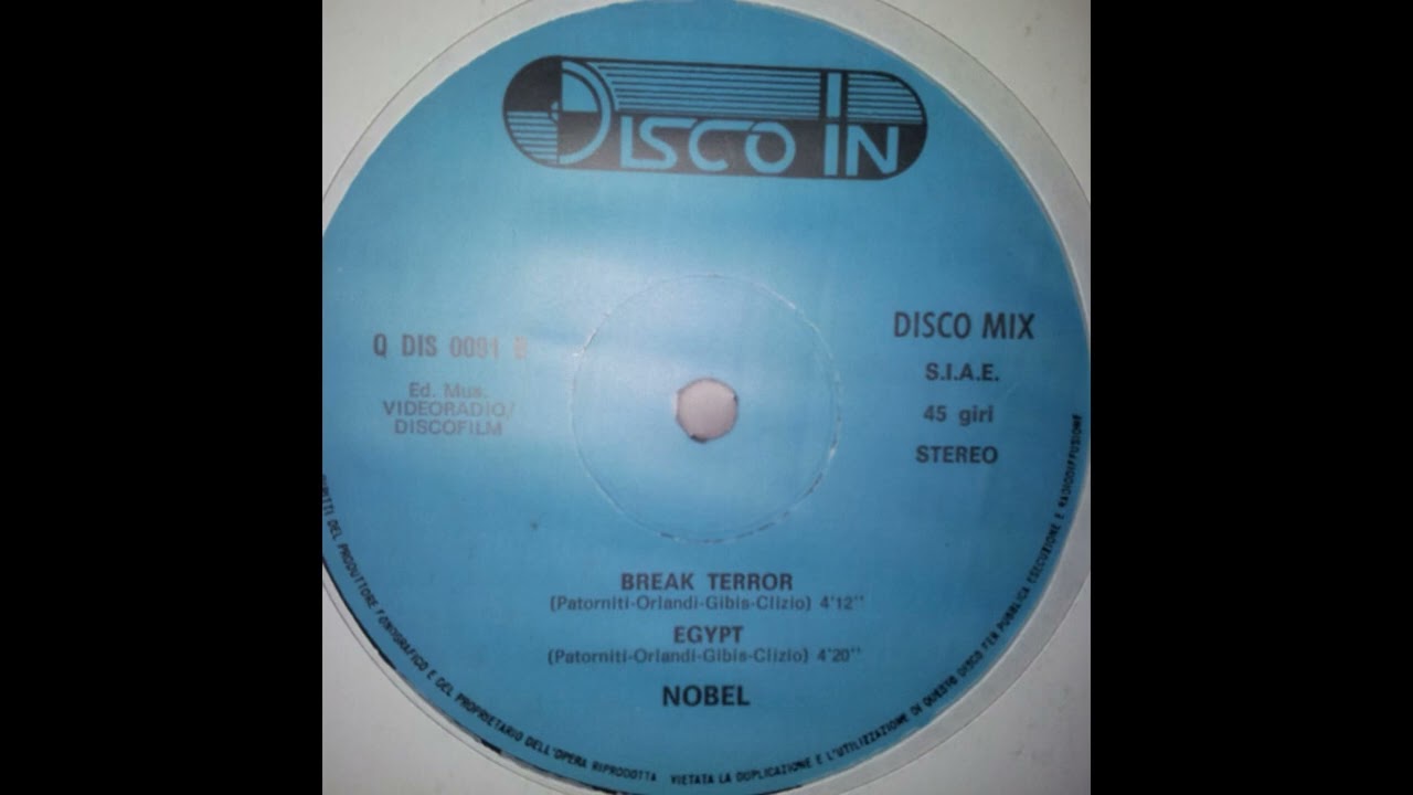 Paolo Nobel - Egypt // Rare Italo Disco 1984