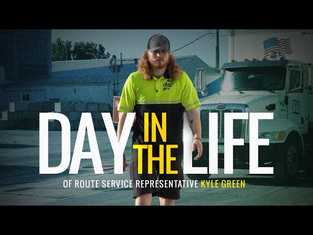 Day In The Life Of Route Service Representative Kyle Green