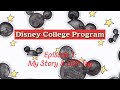 ACCEPTANCE | My Story | DCP Tag | Disney College Program 2023