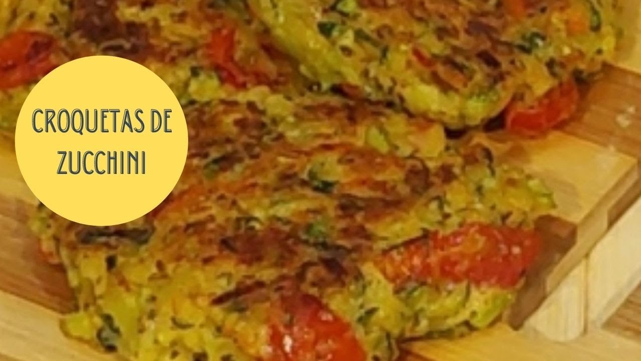 CÓMO HACER CROQUETAS DE ZUCCHINI YouTube