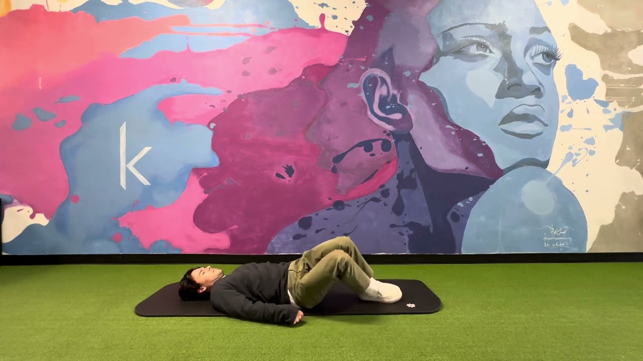 Supine low trunk rotation 