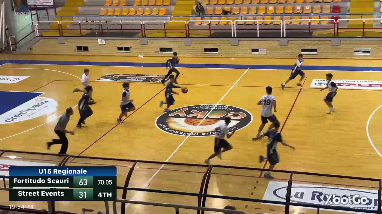 U15 Regionale: Fortitudo Scauri - Street Events