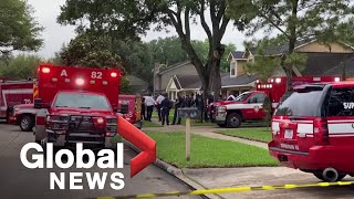 Police find more than 90 people in Texas house in suspected human smuggling case