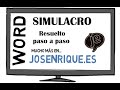 Simulacro 2 Word - Examen Estado