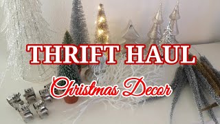THRIFT HAUL | HOME DECOR | CHRISTMAS | GLAM DECOR