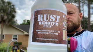 EASY Rust Removal | Pressure Washing | Power Washing