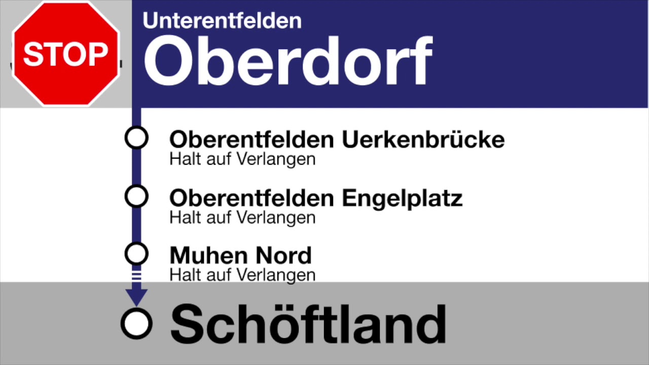 AVA Ansagen - S14 Aarau-Schöftland (SAPHIR)