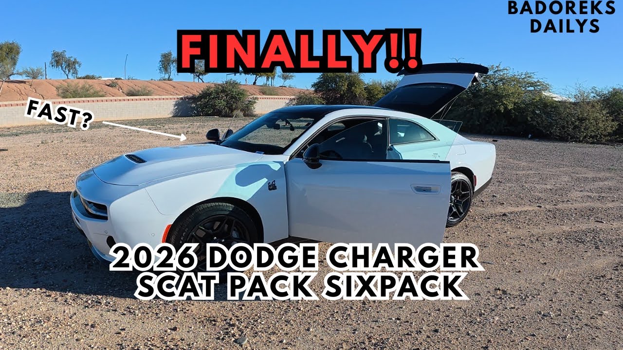 Dodge Is BACK! 2026 Scat Pack FIRST Impressions!