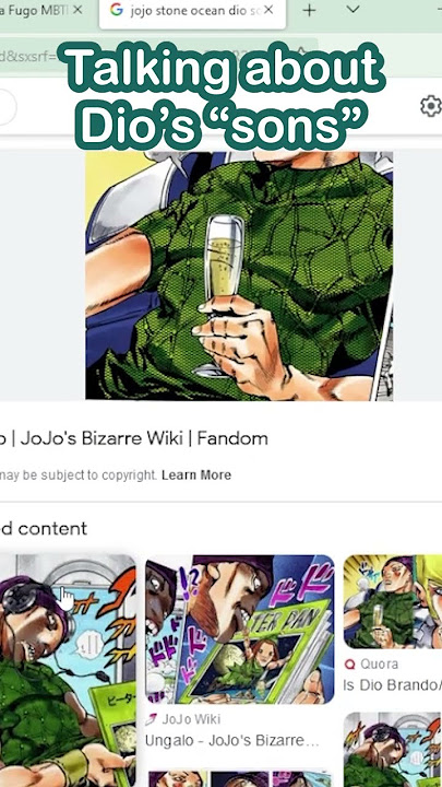 Ungalo, JoJo's Bizarre Wiki